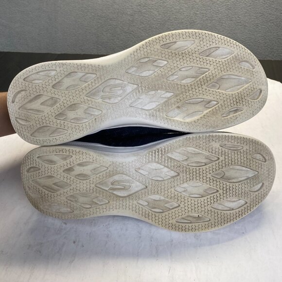 Skechers GOGA MAT  Lite Vegan Washable Knit Skimmers Glimmer Navy Sneaker 8.5‎ - Picture 7 of 16